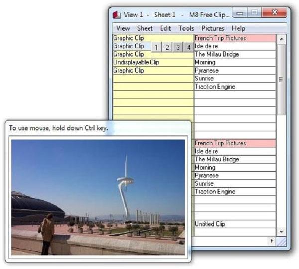 نرم افزار ذخیره سازی در کلیپ بورد - M8 Free Clipboard 24
